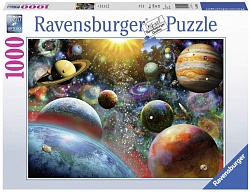 Пазл Планеты 1000 элементов (Ravensburger, 19858) - миниатюра